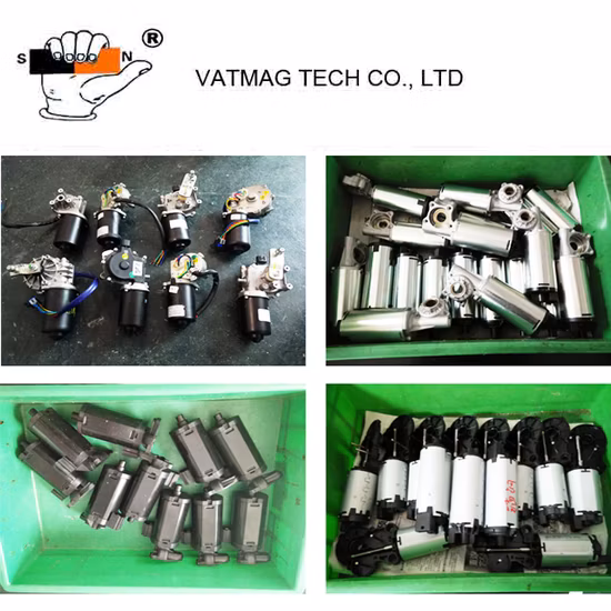 Motor CC do limpador para motor de elevação da janela do carro